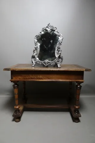 Miroir de table aux angelots