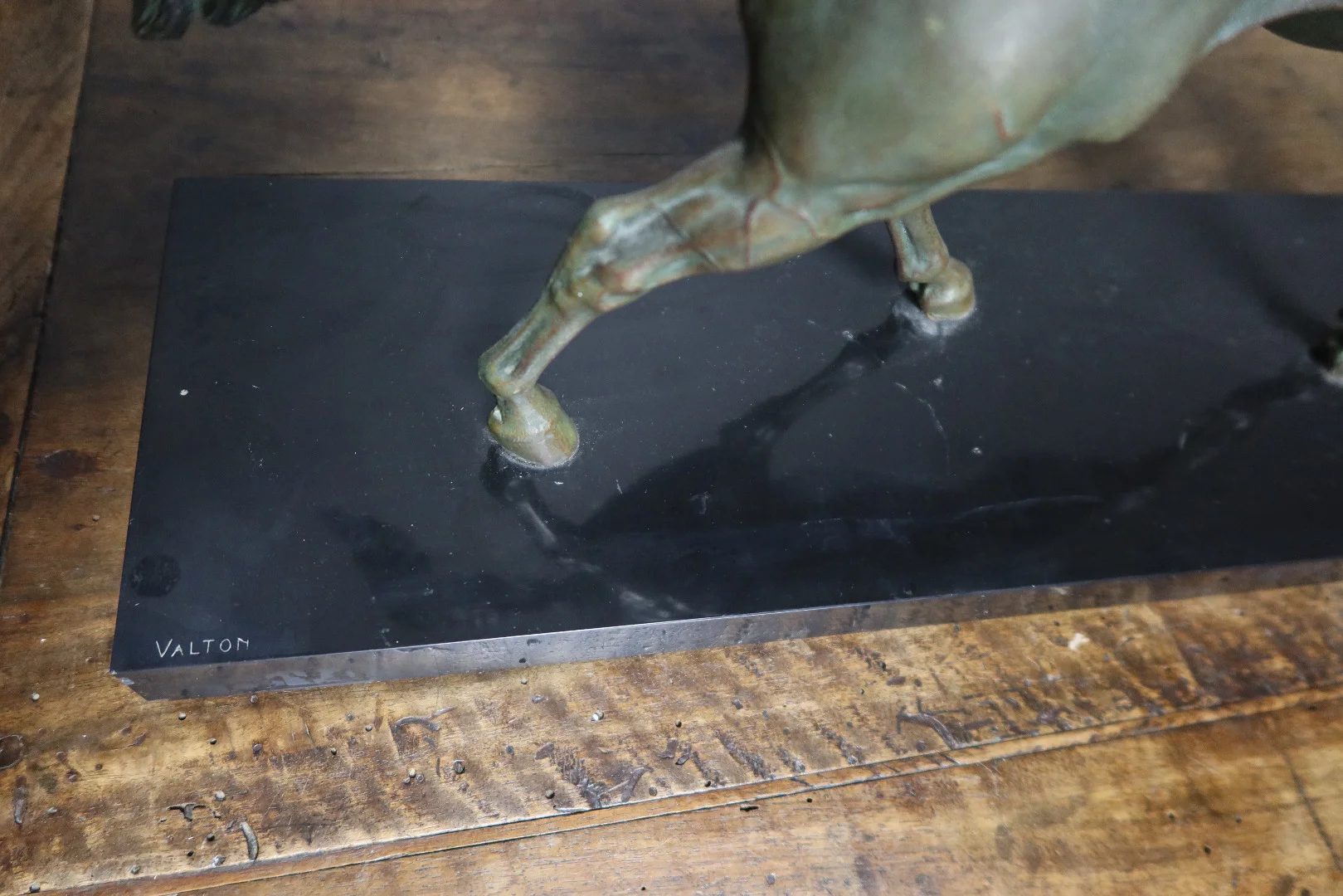 SPELTER HORSE サイン入り VALTON