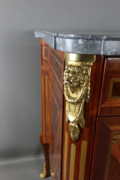 Commode Transition En Marqueterie XVIIIème