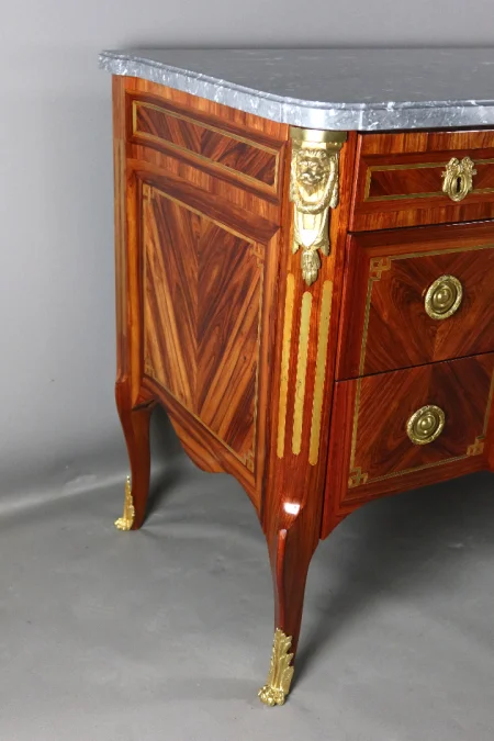 Commode Transition En Marqueterie XVIIIème