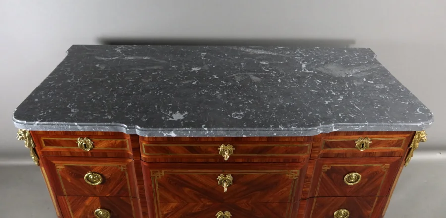 Commode Transition En Marqueterie XVIIIème