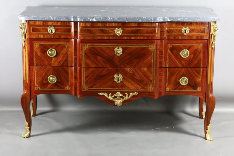Commode Transition En Marqueterie XVIIIème