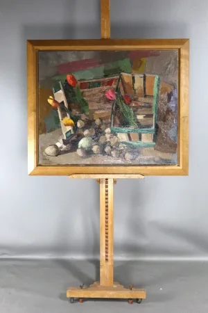 Tableau, nature morte, signé René Guinand (1892-1983) école suisse