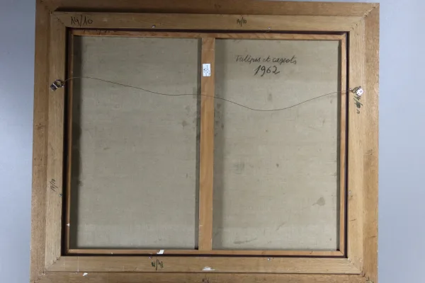 Tableau, nature morte, signé René Guinand (1892-1983) école suisse