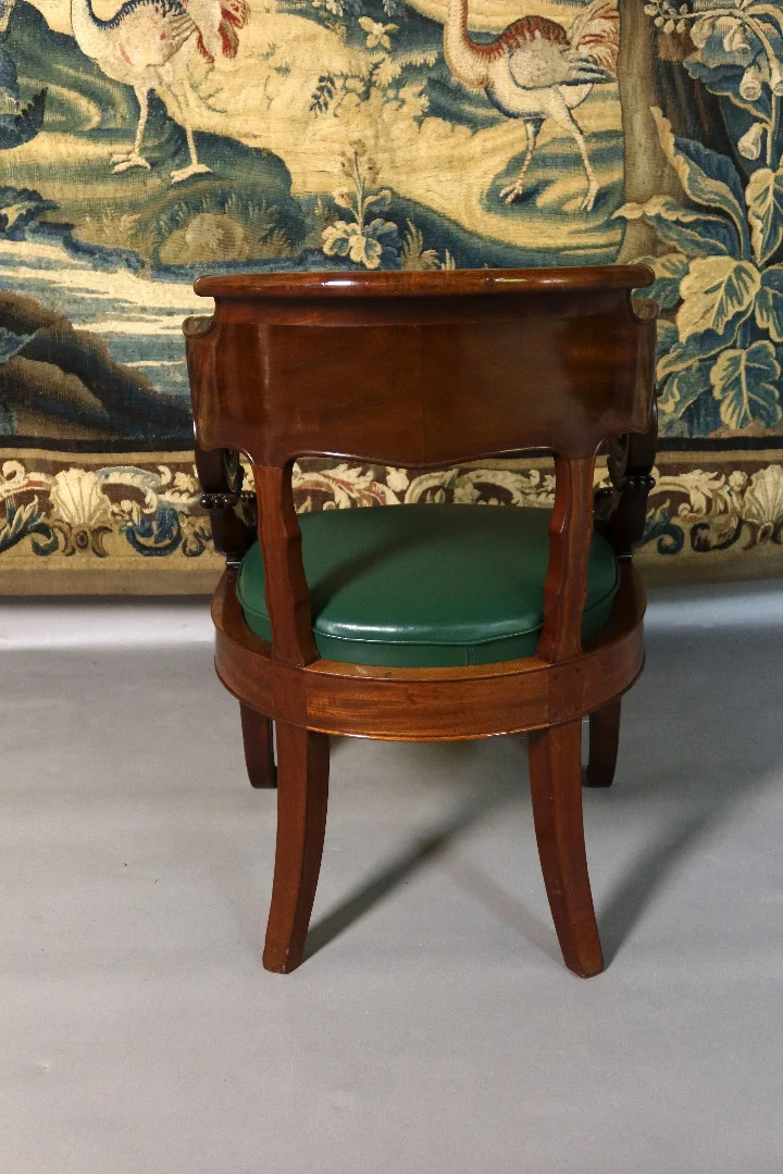 NINETEENTH CENTURY DESK CHAIR