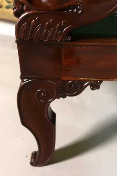 Fauteuil de bureau XIXème