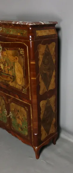 secrétaire en marqueterie