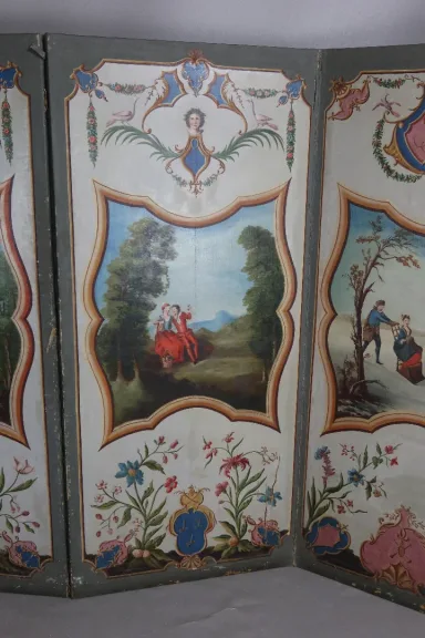 PARAVENT XIX SIÉCLE