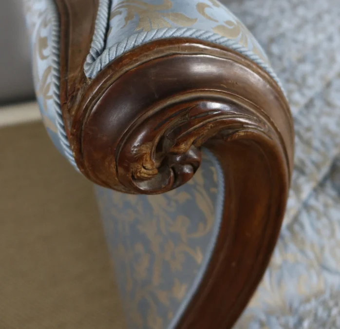 Lit de repos Début XIX modèle à la turque Louis XV