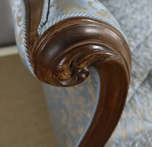 Lit de repos Début XIX modèle à la turque Louis XV