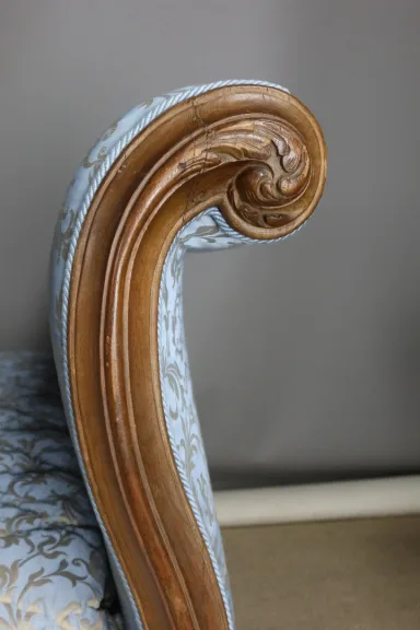 Lit de repos Début XIX modèle à la turque Louis XV