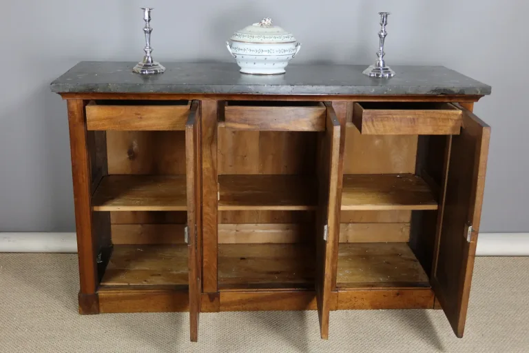 Buffet en noyer époque XIX
