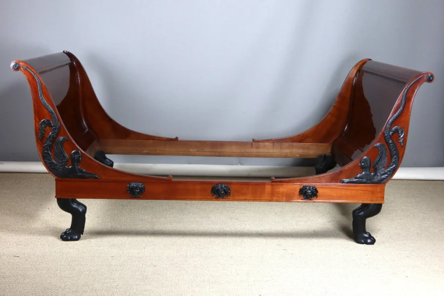 FRENCH EMPIRE PERIOD BED