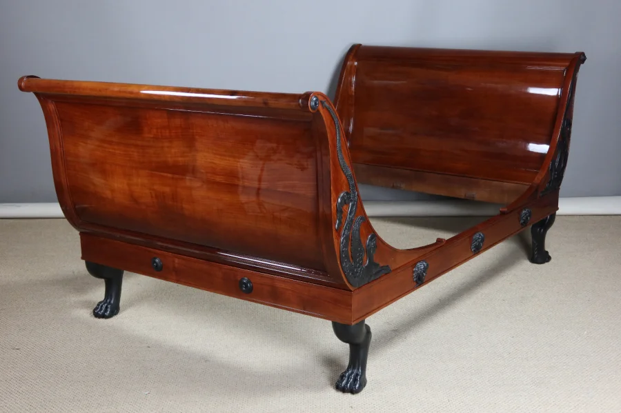 FRENCH EMPIRE PERIOD BED
