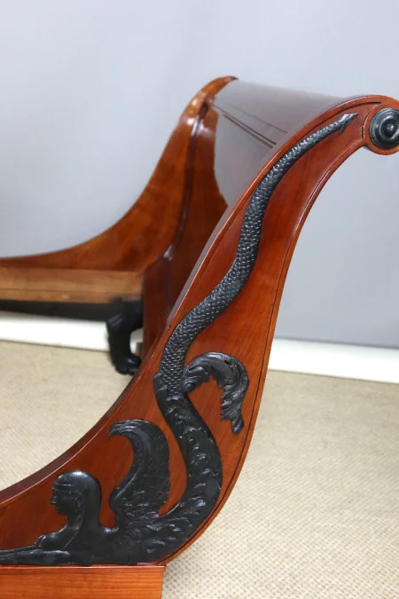 FRENCH EMPIRE PERIOD BED