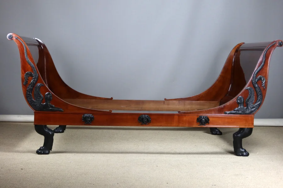 FRENCH EMPIRE PERIOD BED