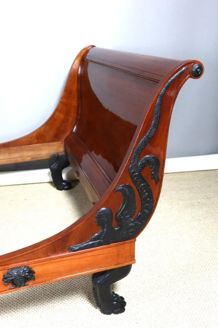 FRENCH EMPIRE PERIOD BED