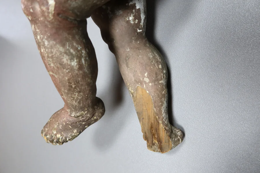 Sculpture " angelot " XVIIIème siècle