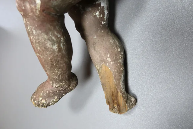Sculpture " angelot " XVIIIème siècle