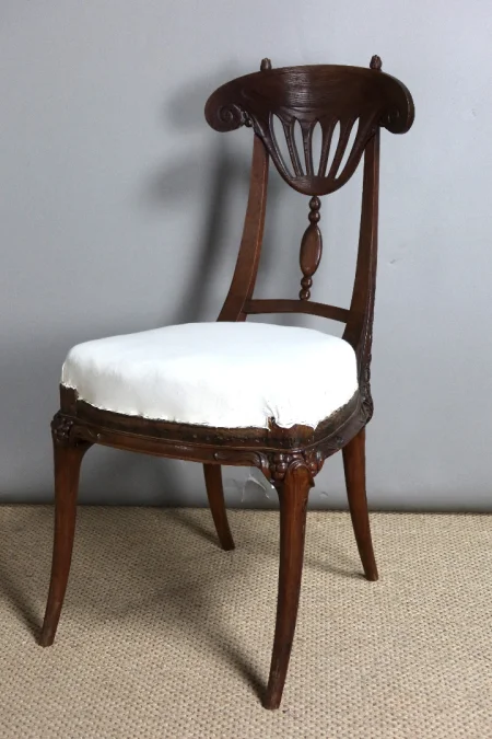 Chaise Art Nouveau