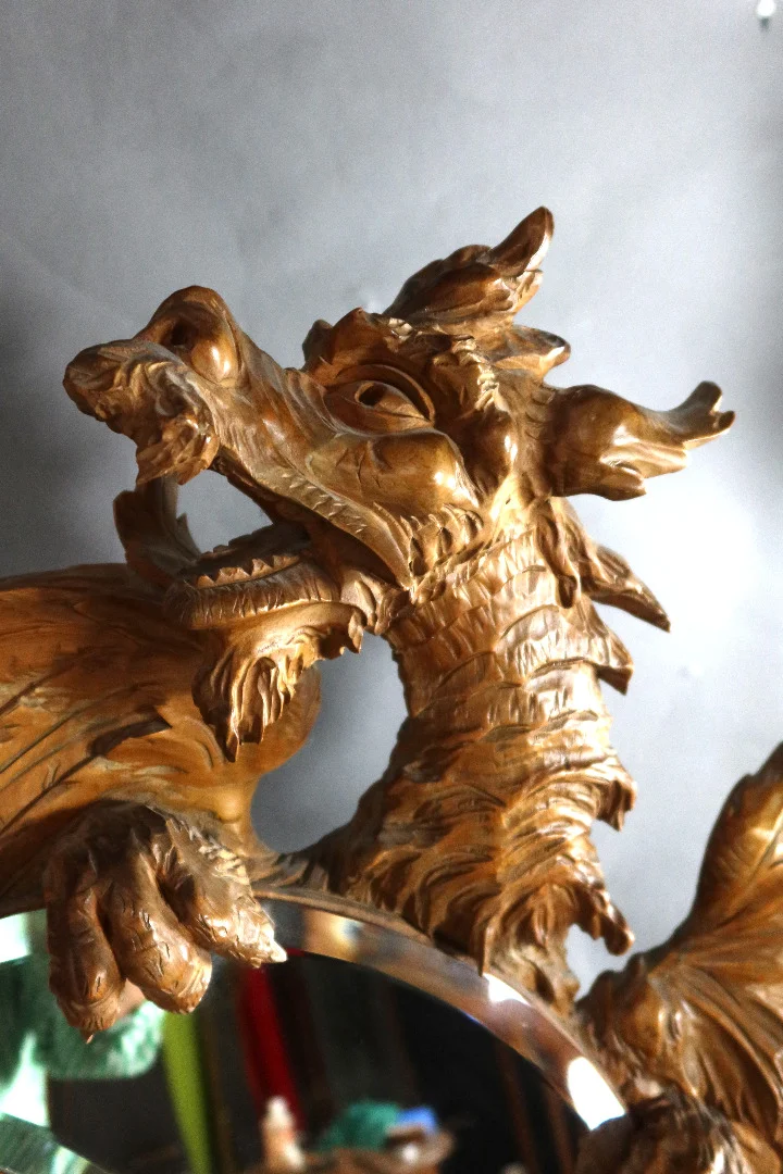 Miroir à l'angelot et à la chimère