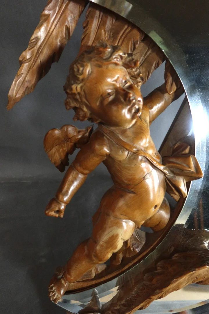 Miroir à l'angelot et à la chimère