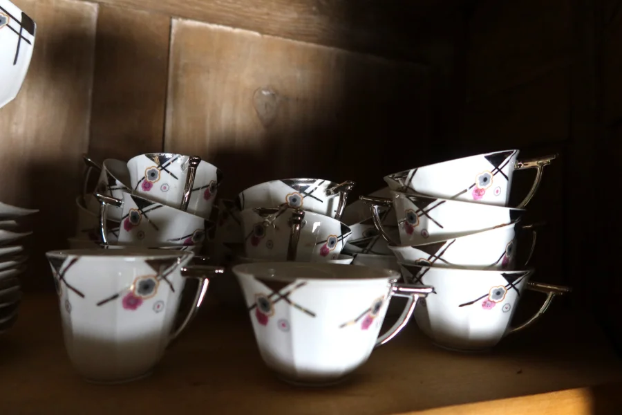 Service de table en porcelaine époque Art Déco