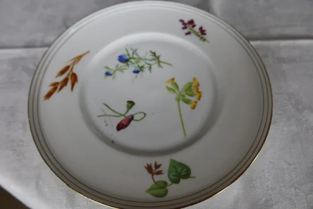 Service de table en porcelaine fin XIXème