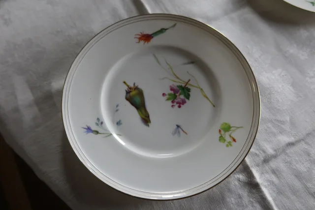 Service de table en porcelaine fin XIXème