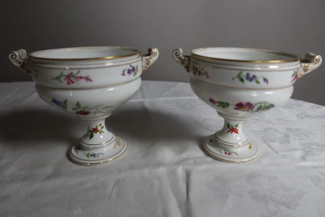 Service de table en porcelaine fin XIXème