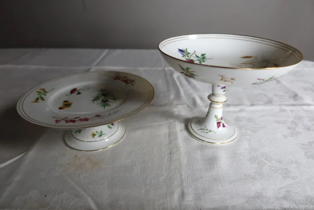 Service de table en porcelaine fin XIXème