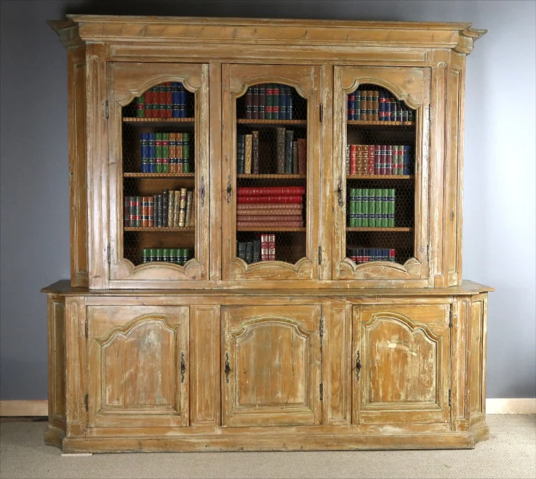 PINE BOOKCASE