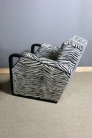 PAIR OF ART  DECO  ARMCHAIRS