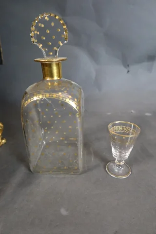 DECANTER BOX signed TAHAN PARIS