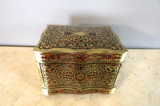 Cave à liqueurs Boulle Napoléon III