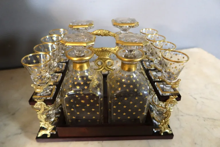 Cave à liqueurs Boulle Napoléon III