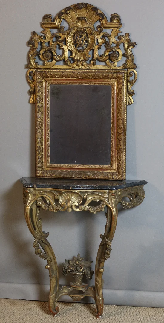 EIGHTEENTH CENTURY MIRROR