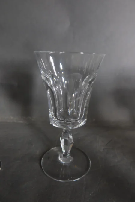 Verres en cristal de Baccarat 22 pièces