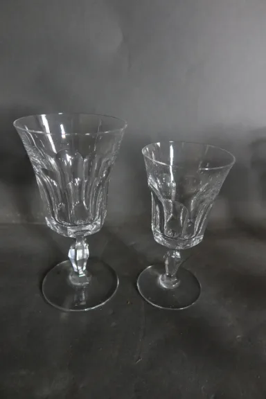 Verres en cristal de Baccarat 22 pièces
