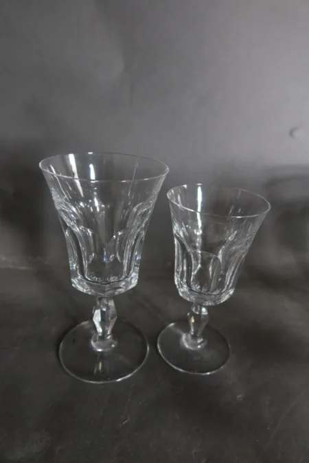 Verres en cristal de Baccarat 22 pièces