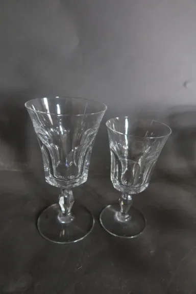 Verres en cristal de Baccarat 22 pièces