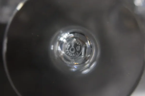 Verres en cristal de Baccarat 22 pièces