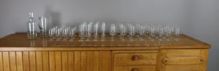 Service de verres style Art Déco