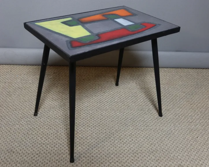 Table basse vintage des Frères Cloutier