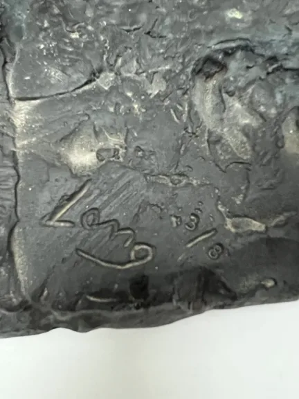Sculpture en bronze " le chien " signé Patrick Lang