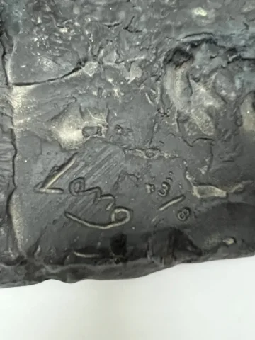 PERRO DE BRONCE firmado LANG