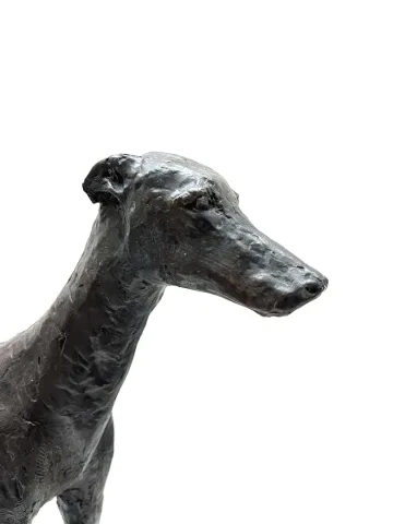 PERRO DE BRONCE firmado LANG
