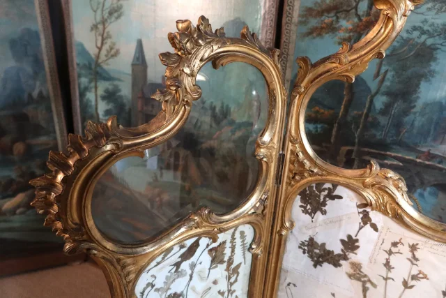 Paravent im Louis XV-Stil