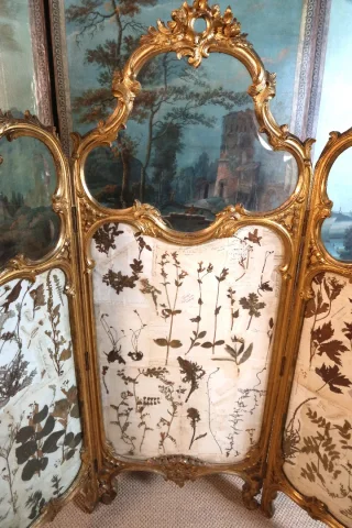 Paravent im Louis XV-Stil