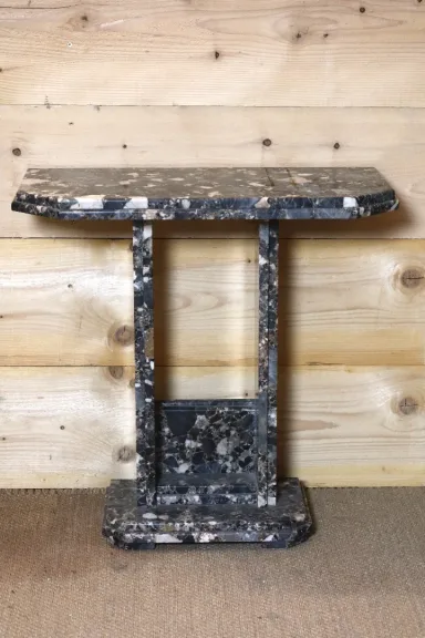 Console Art Déco en marbre